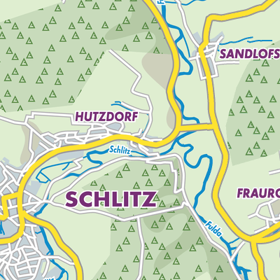 Übersichtsplan Hutzdorf