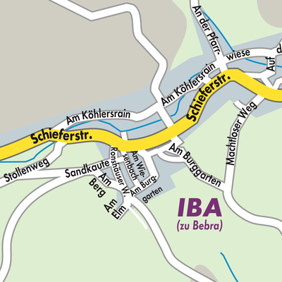 Stadtplan Iba