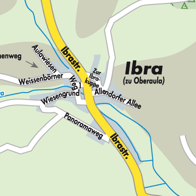 Stadtplan Ibra