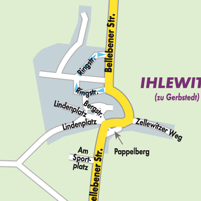 Stadtplan Ihlewitz