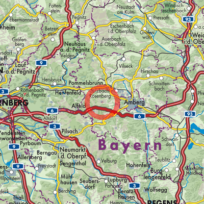 Landkarte Illschwang (VGem)