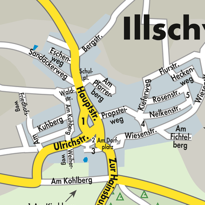 Stadtplan Illschwang (VGem)