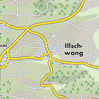Übersichtsplan Illschwang (VGem)