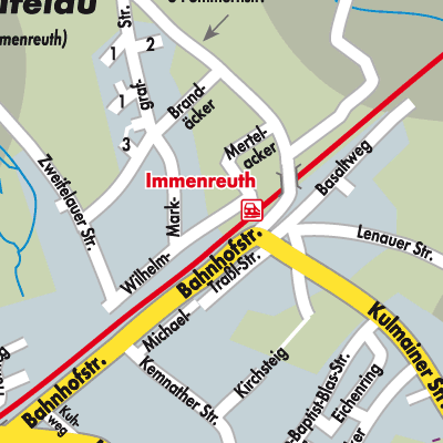 Stadtplan Immenreuth