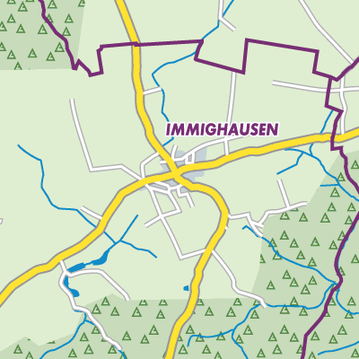 Übersichtsplan Immighausen