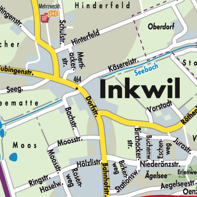 Stadtplan Inkwil