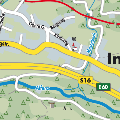 Stadtplan Innerbraz