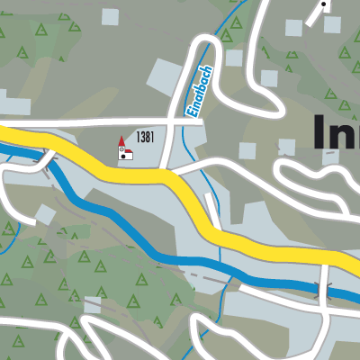 Stadtplan Innervillgraten