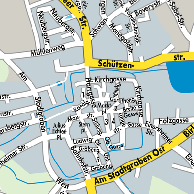 Stadtplan Iphofen (VGem)