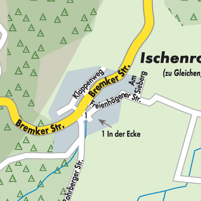 Stadtplan Ischenrode