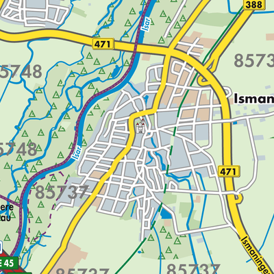 Übersichtsplan Ismaning