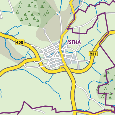 Übersichtsplan Istha