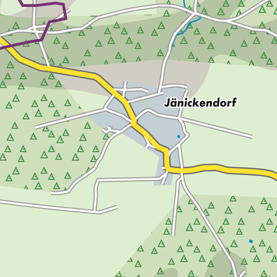 Übersichtsplan Jänickendorf