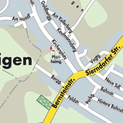 Stadtplan Jedenspeigen