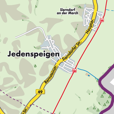 Übersichtsplan Jedenspeigen