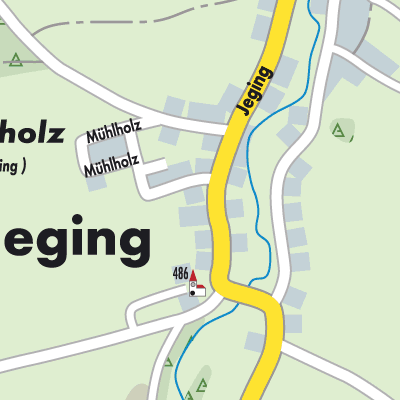Stadtplan Jeging