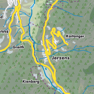 Übersichtsplan Jerzens