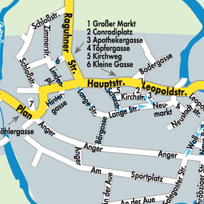 Stadtplan Jeßnitz (Anhalt)