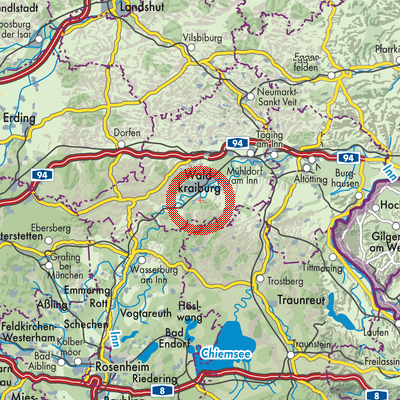 Landkarte Jettenbach