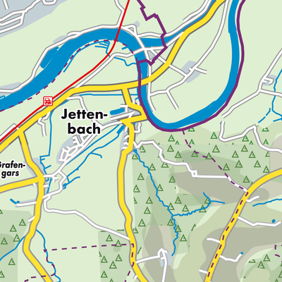 Übersichtsplan Jettenbach
