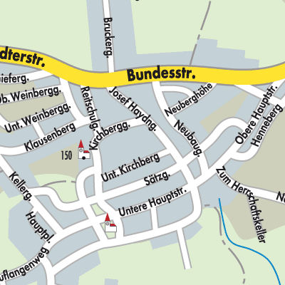 Stadtplan Jois