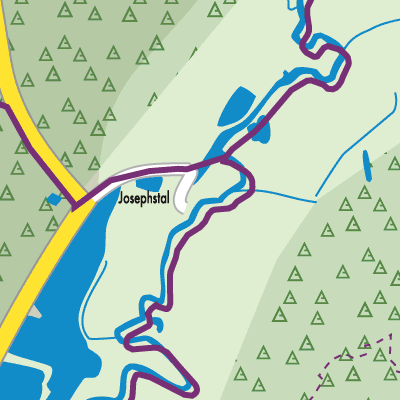 Stadtplan Josephsthal