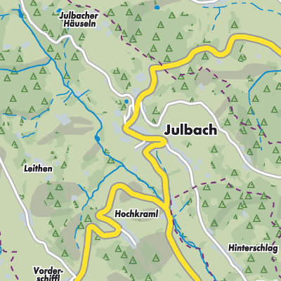 Übersichtsplan Julbach