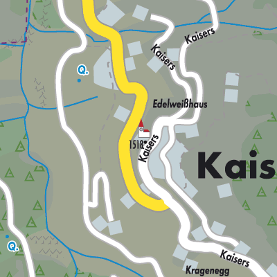 Stadtplan Kaisers