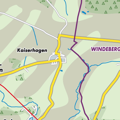 Übersichtsplan Kaisershagen