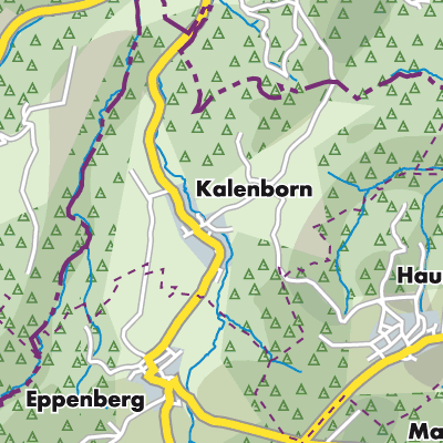 Übersichtsplan Kalenborn