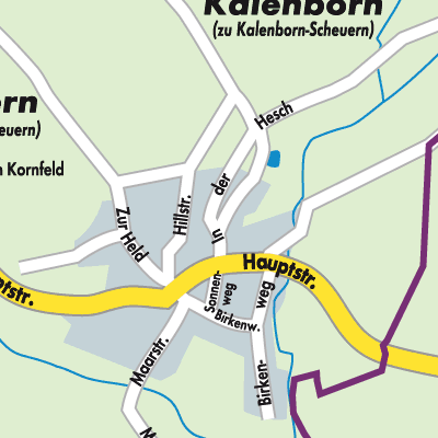 Stadtplan Kalenborn-Scheuern