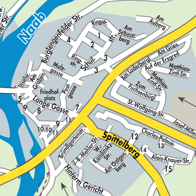 Stadtplan Kallmünz (VGem)