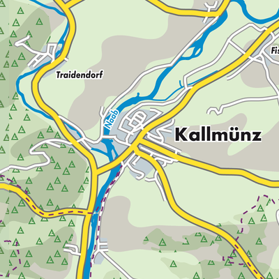 Übersichtsplan Kallmünz (VGem)