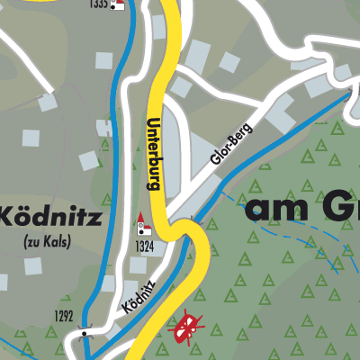 Stadtplan Kals am Großglockner