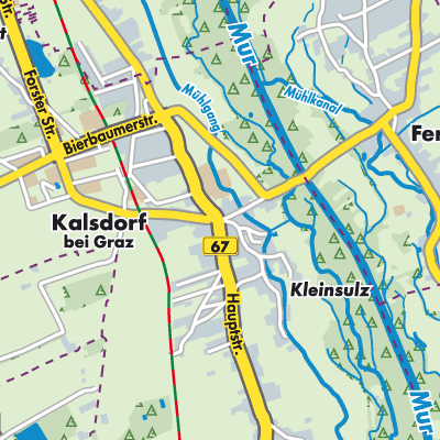 Übersichtsplan Kalsdorf