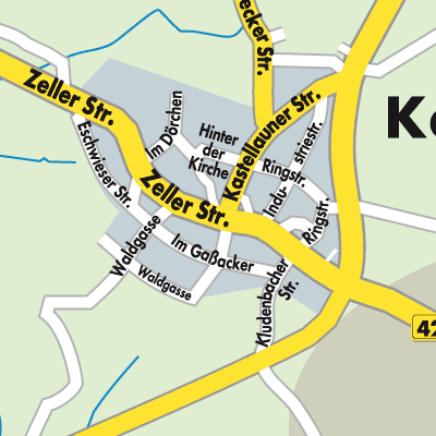 Stadtplan Kappel