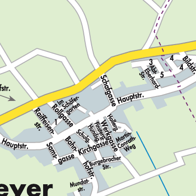 Stadtplan Kapsweyer