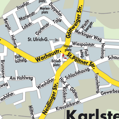 Stadtplan Karlstetten