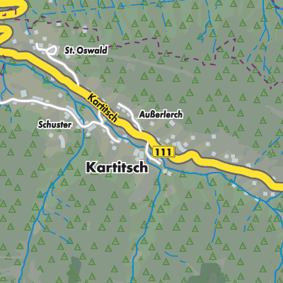 Übersichtsplan Kartitsch