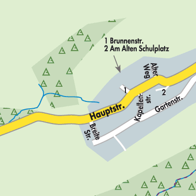 Stadtplan Kasbach-Ohlenberg