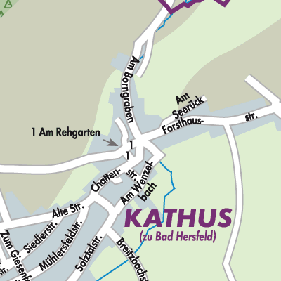 Stadtplan Kathus