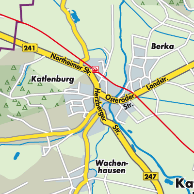 Übersichtsplan Katlenburg