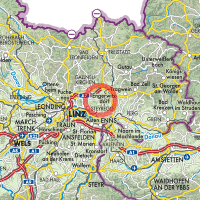 Landkarte Katsdorf