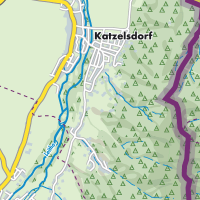 Übersichtsplan Katzelsdorf