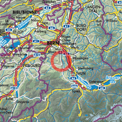 Landkarte Kaufdorf