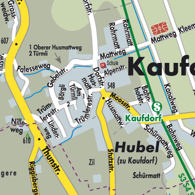 Stadtplan Kaufdorf