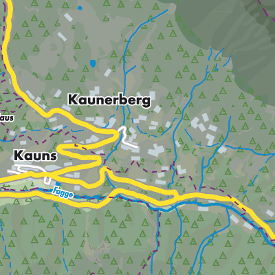Übersichtsplan Kaunerberg