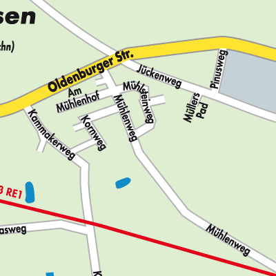 Stadtplan Kayhauserfeld