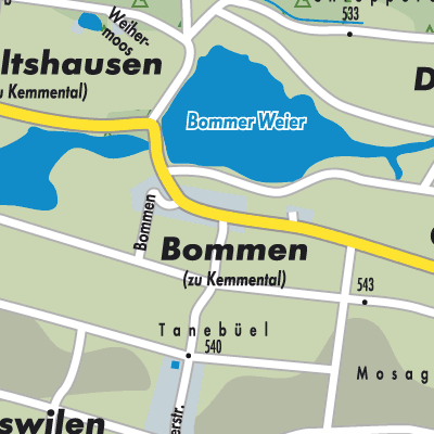 Stadtplan Kemmental