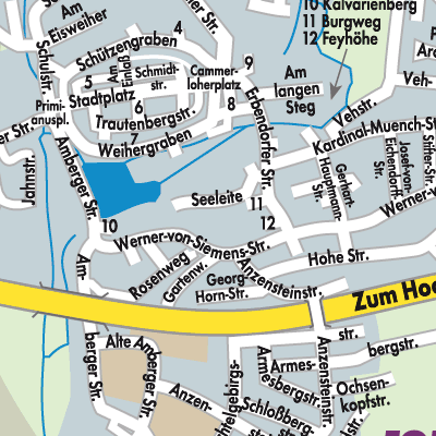 Stadtplan Kemnath (VGem)